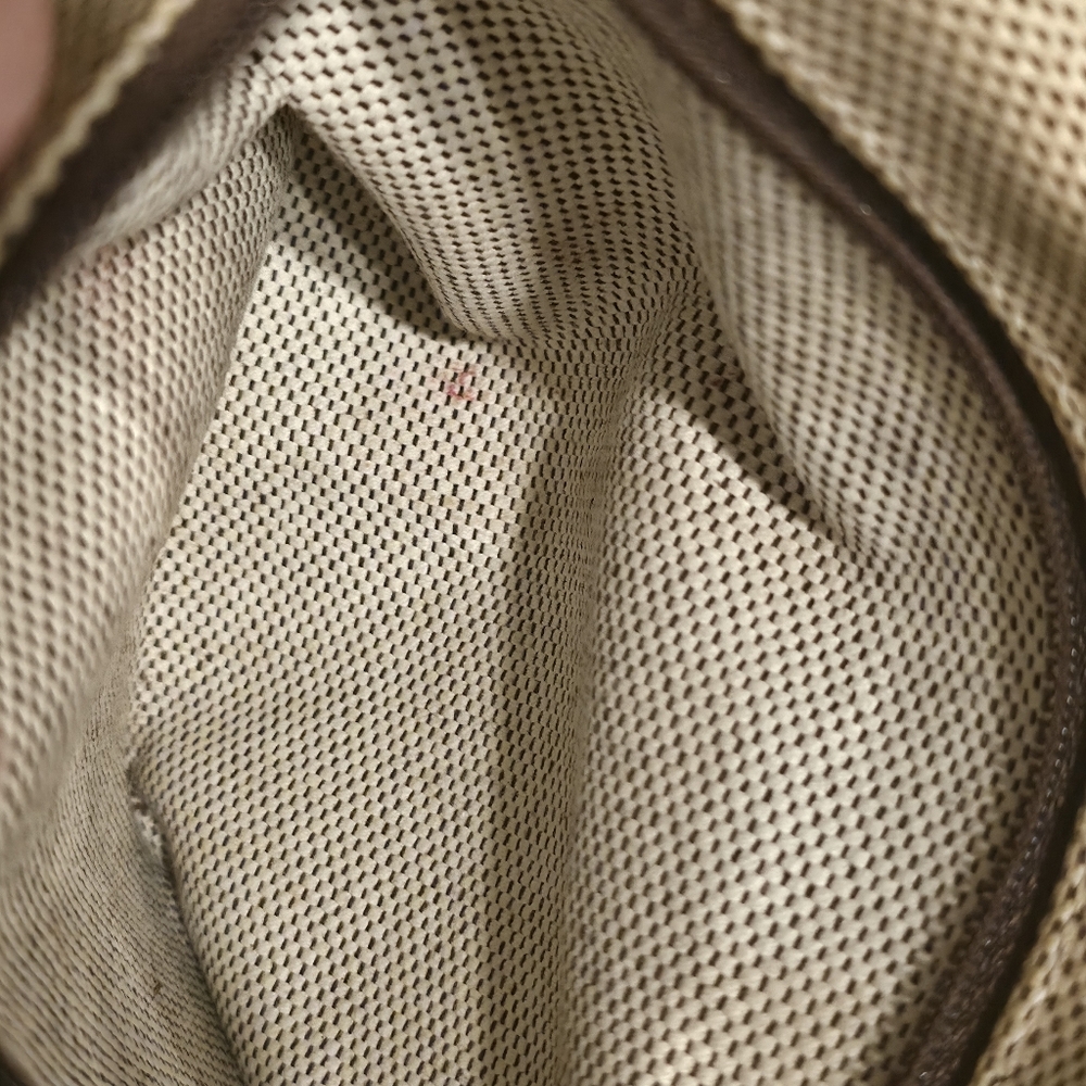 Dooney & Bourke Ostrich-Embossed Leather Hobo Bag,  butterscotch color. - Picture 13 of 16
